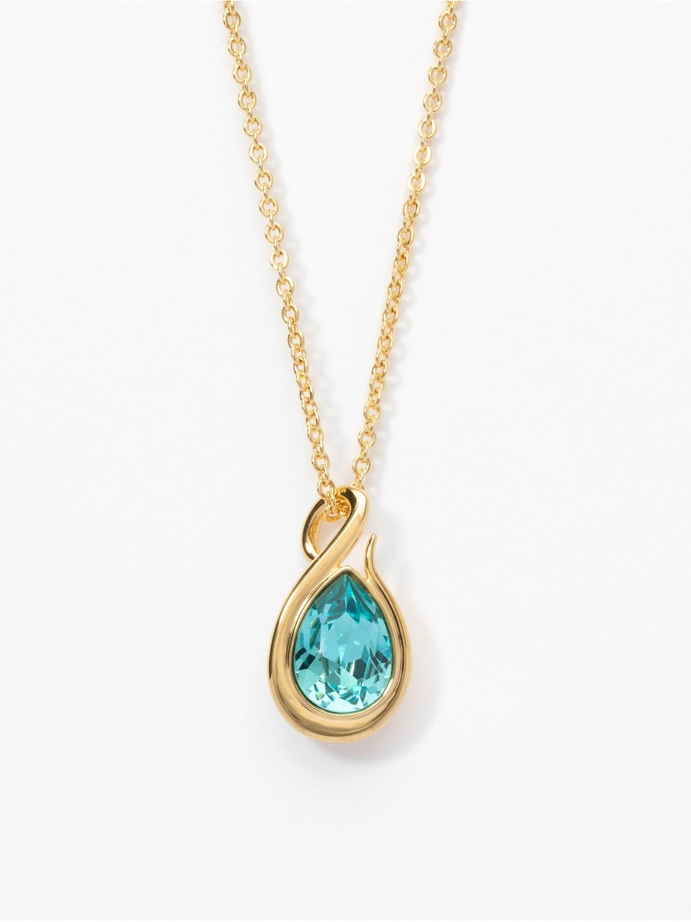 Touchstone Crystal Eye Candy Necklace, Golden